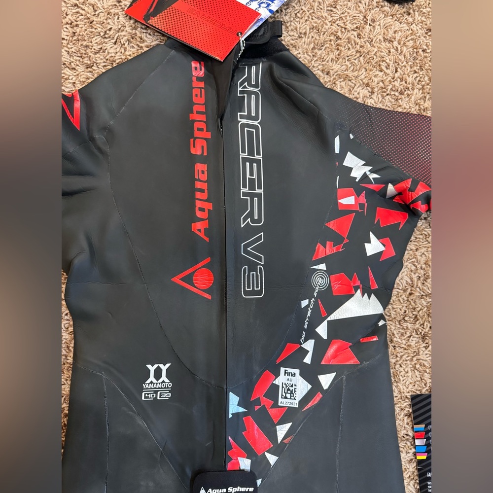 Aqua Sphere Racer V3 wetsuit - Picture 7 of 10
